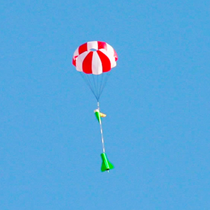 30" Elliptical Parachute - 3.3lb at 20fps