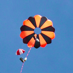 24" Elliptical Parachute - 2.2lb at 20fps