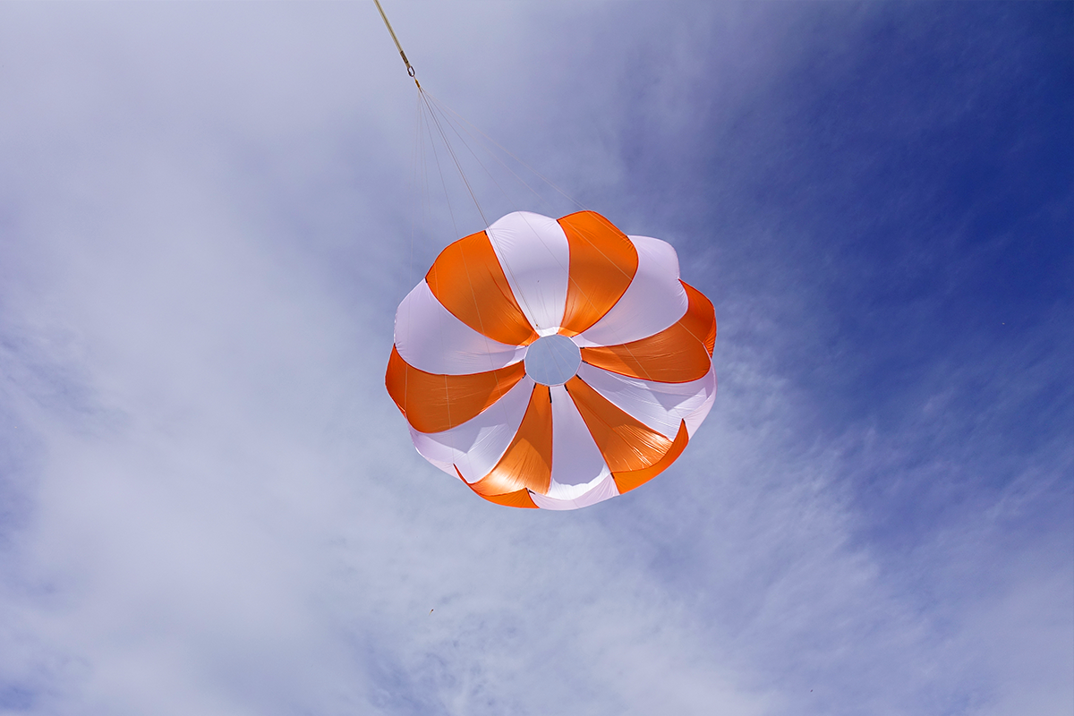 Iris 36" Ultralight Parachute - 4lb @ 15fps
