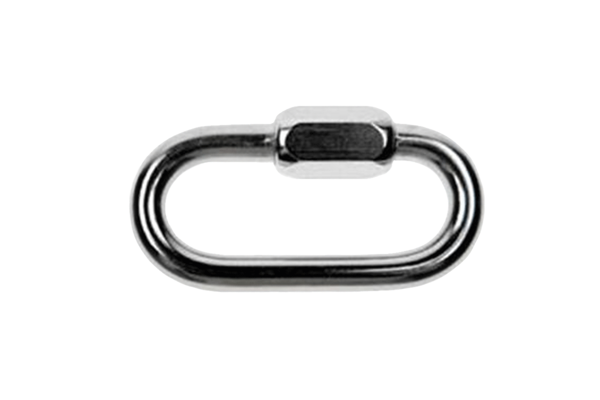 stainless steel quick link, size 1/4"