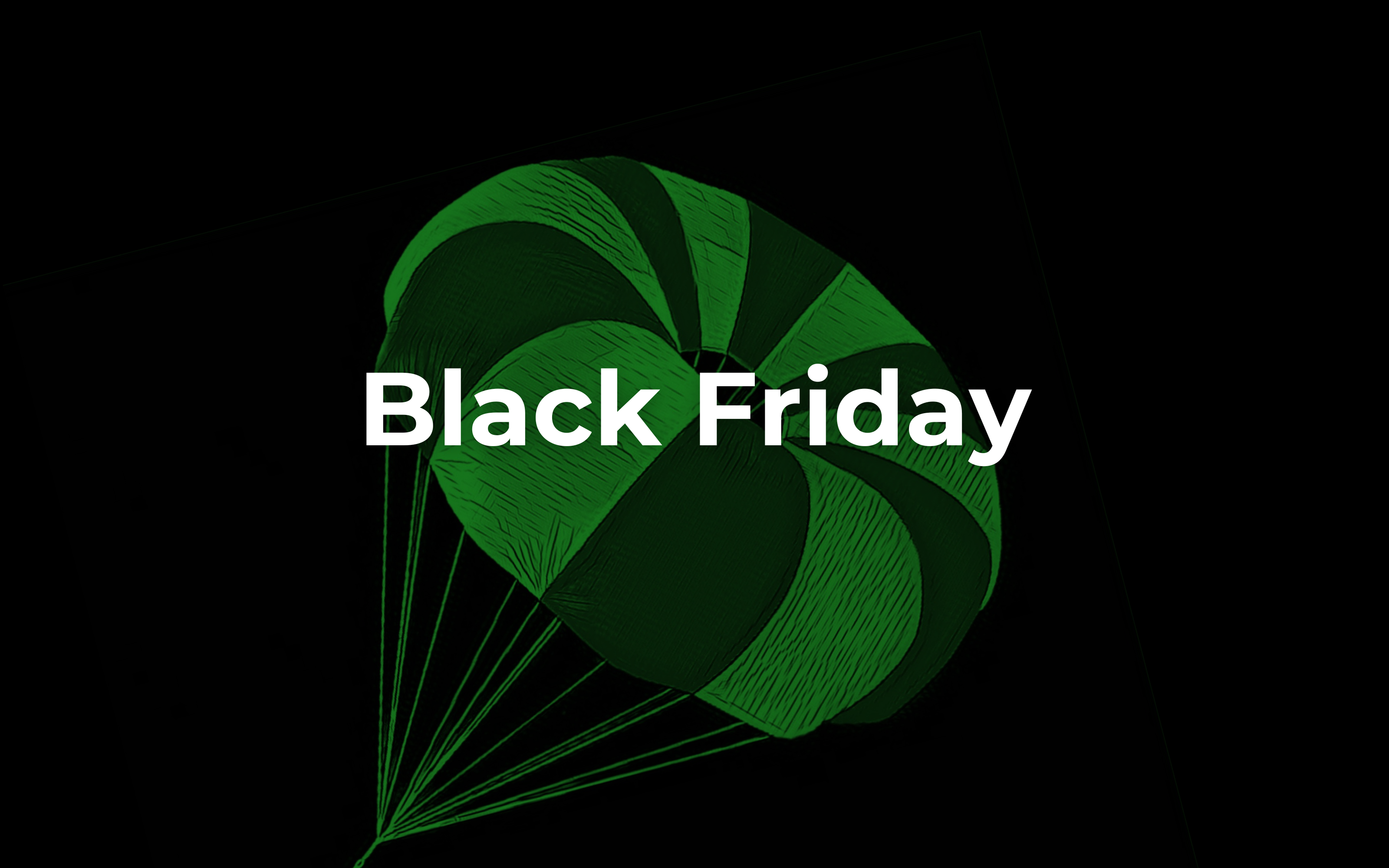 Black Friday - 15% Off Parachutes and Recovery Gear