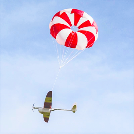 Paracadute Giocattolo Arcobaleno GSI | 16 Piedi | Per Giochi Di Gruppo Bambini - Foto 2