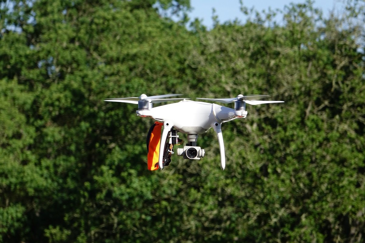 DJI 4 Drone Parachute Sentinel Automatic Trigger - Chutes Inc