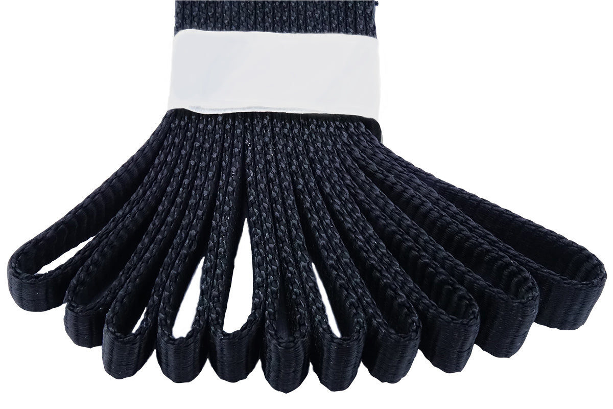 Raw stock black shock cord