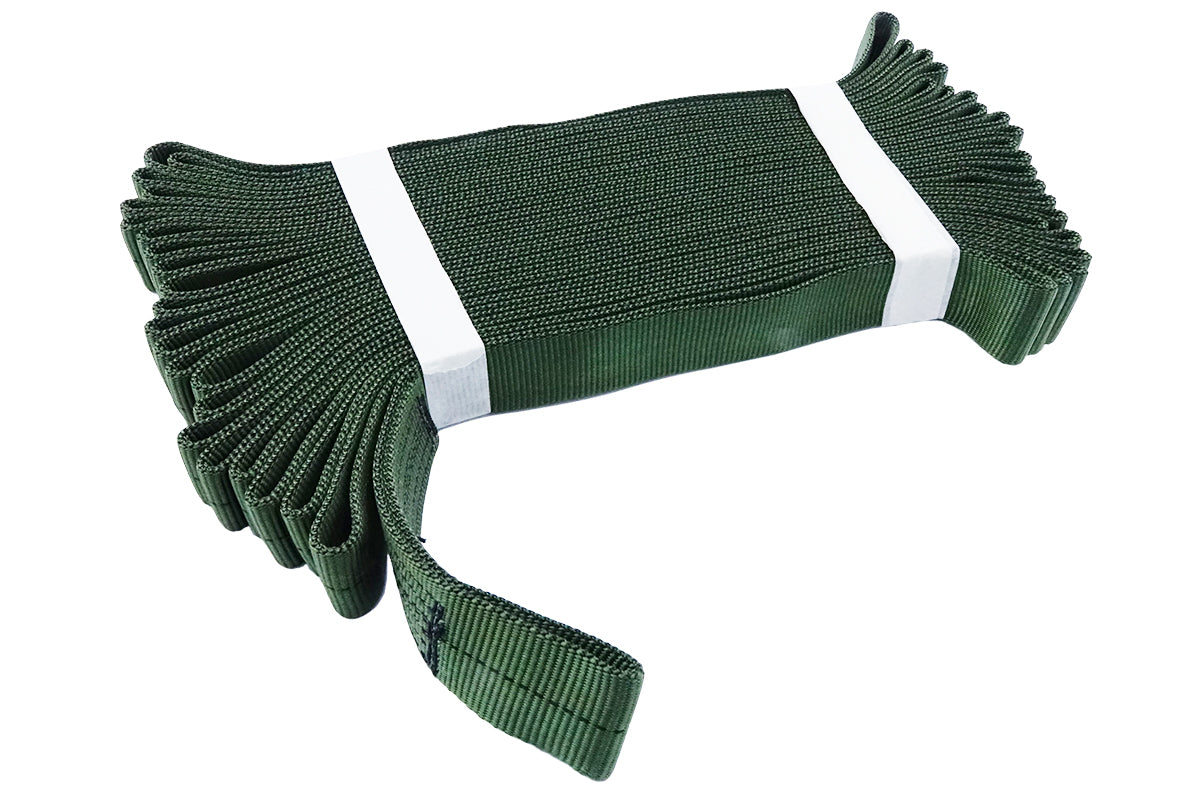 West Coast Paracord 1-Inch Tubular Nylon Webbing - 4000lb Strength (5 Yards, Kiwi)