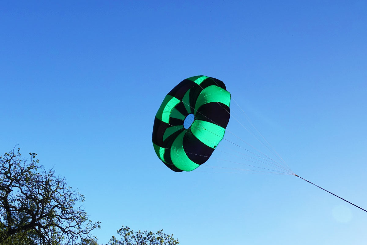 Parachute elliptique Vengeance 120 parachute verrouillé 9 cellules Parachute elliptique Vengeance 120 parachute verrouillé 9 cellules
