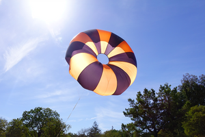 Iris 48" Ultralight Parachute - 7lb @ 15fps