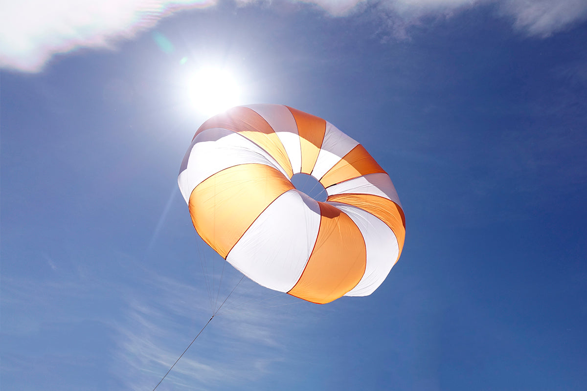 PARACHUTE/PARACHUTE 35th Anniversary LI… Pioneer PARA-COMMANDER Mark1 round vintage sport skydiving